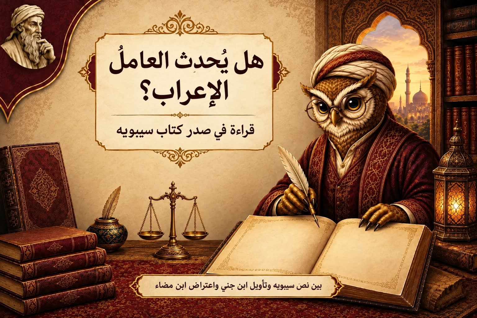 هل يُحدِث العامل الإعراب؟ قراءة في صدر كتاب سيبويه